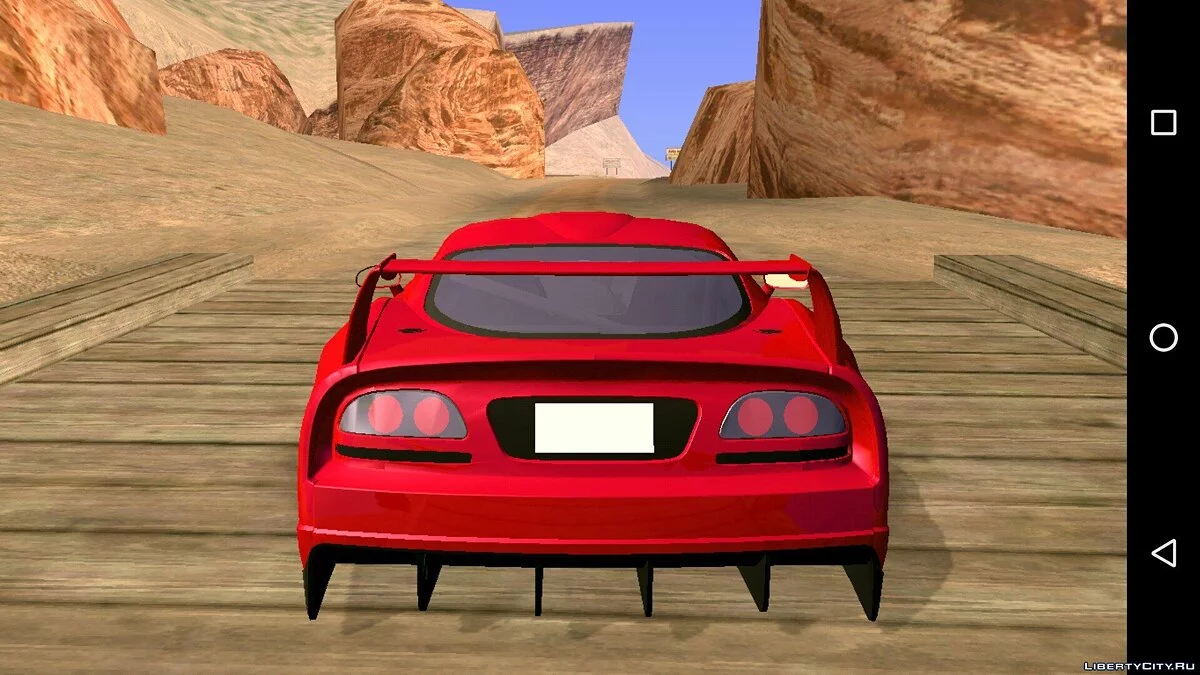 Dodge Viper GTS R Concept (только DFF) / GTA San Andreas (iOS, Android)