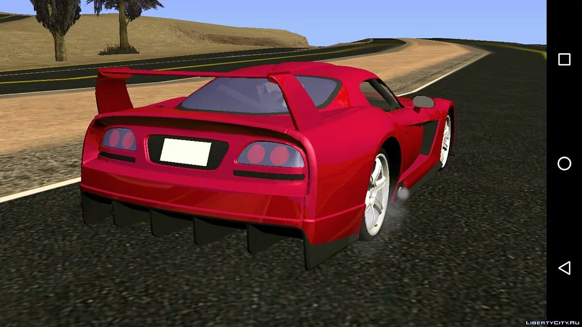 Dodge Viper GTS R Concept v2.0 (только DFF) / GTA San Andreas (iOS, Android)