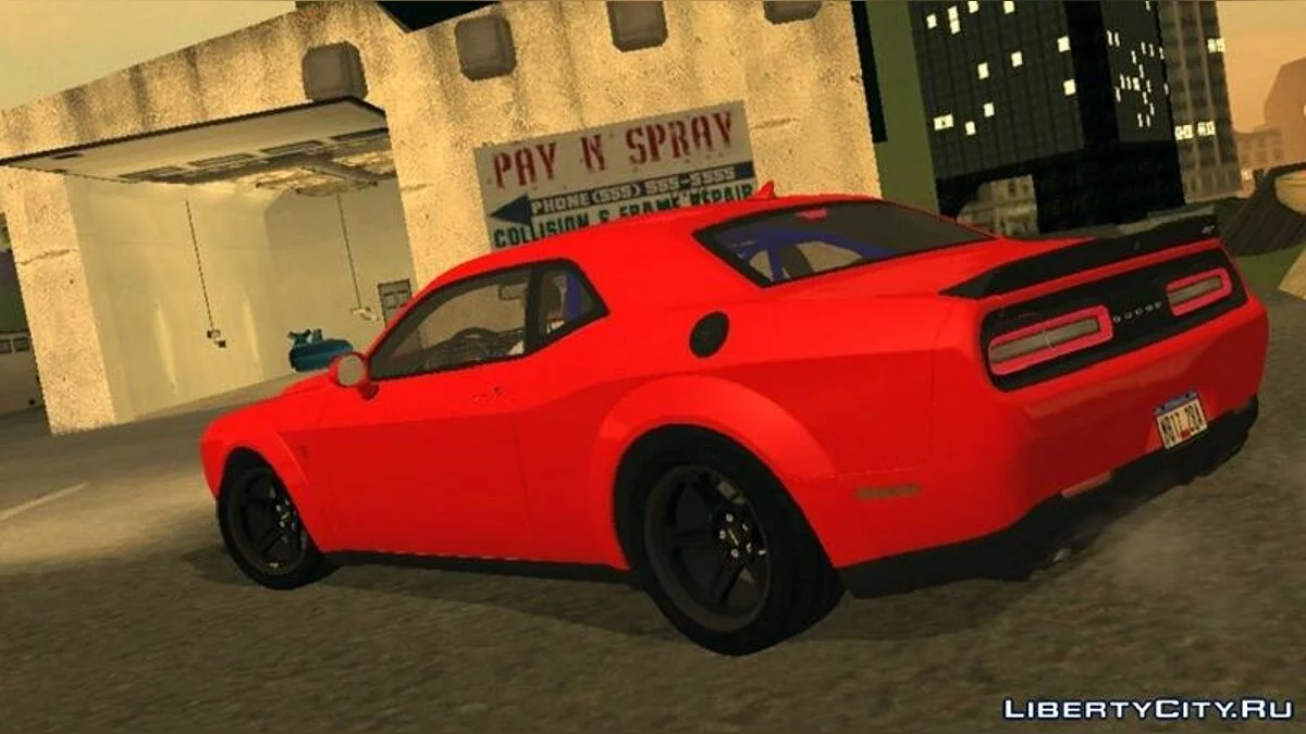 Dodge Challenger SRT Demon / GTA San Andreas (iOS, Android)