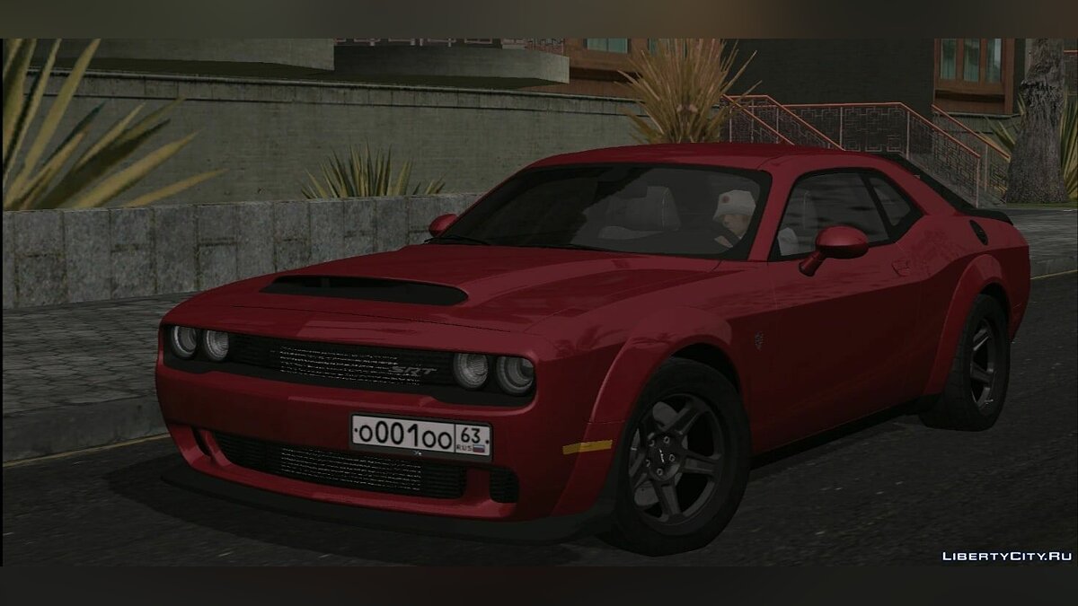 Скачать Dodge Challenger SRT Demon (Stock) для GTA San Andreas (iOS,  Android)