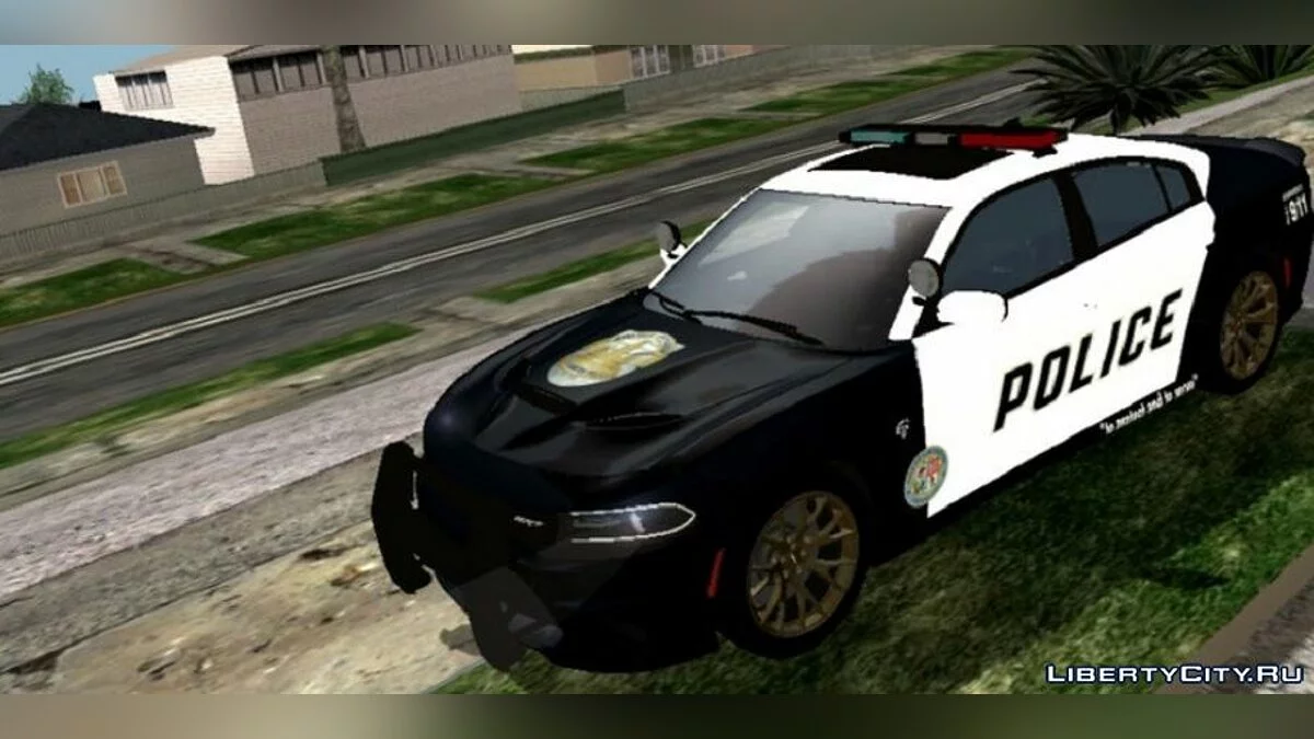 Dodge Charger SRT Hellcat 2015 - Полиция / GTA San Andreas (iOS, Android)