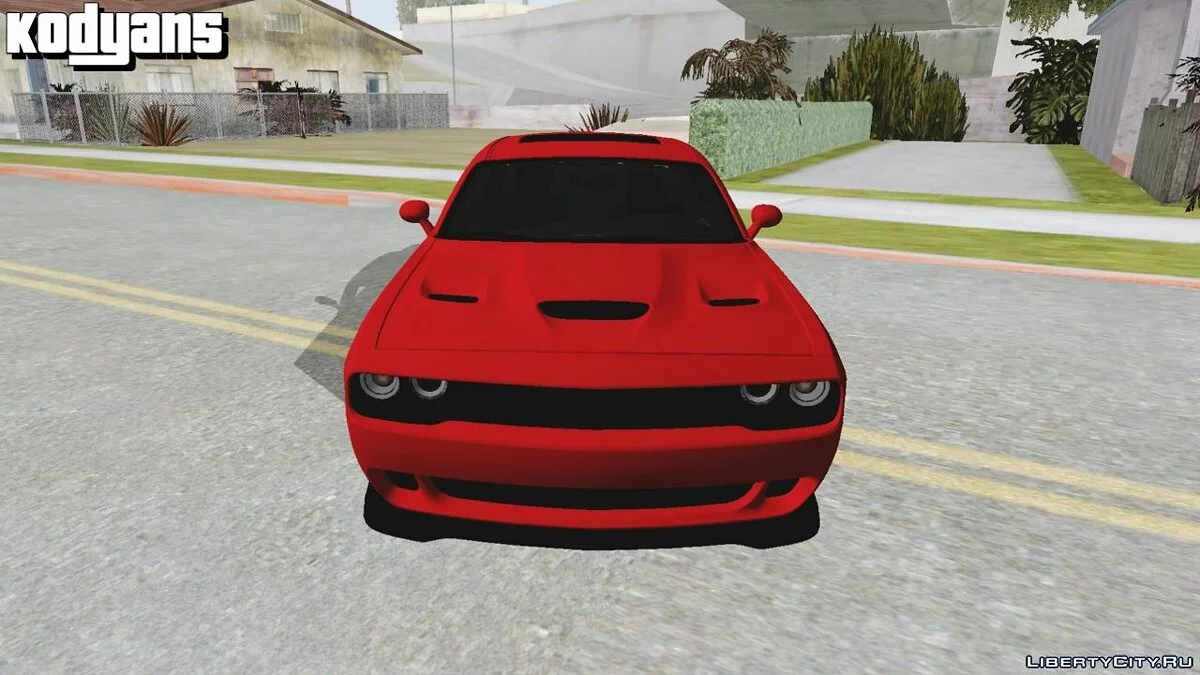Dodge Challenger Hellcat / GTA San Andreas (iOS, Android)