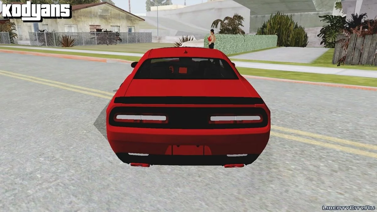 Dodge Challenger Hellcat / GTA San Andreas (iOS, Android)