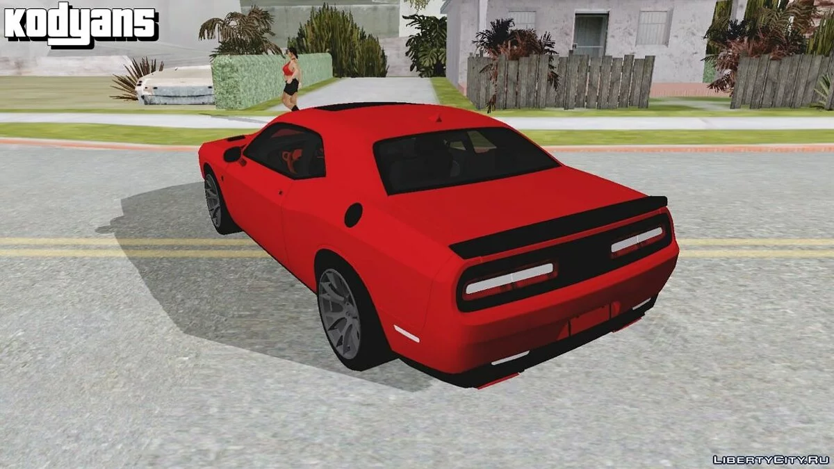 Dodge Challenger Hellcat / GTA San Andreas (iOS, Android)