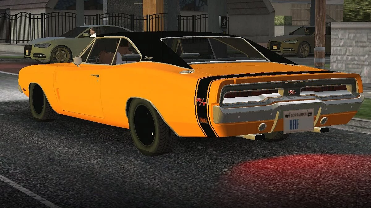 1969 Dodge Charger RT + звуки / GTA San Andreas (iOS, Android)