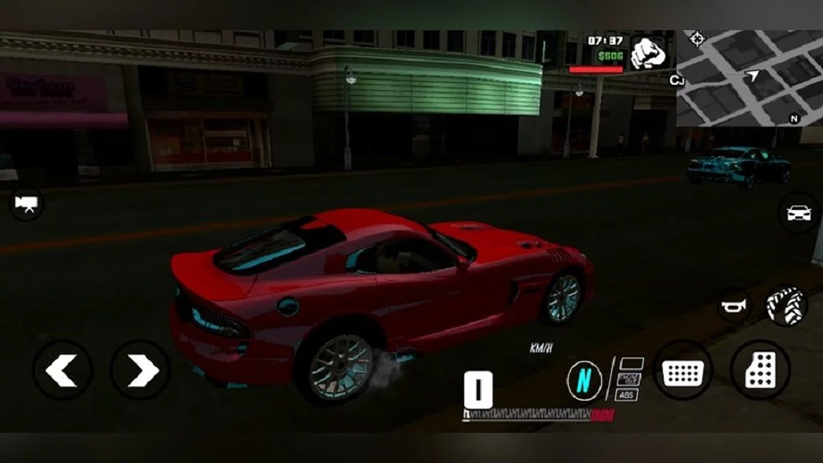 Dodge Viper GTS 2013 (только DFF) / GTA San Andreas (iOS, Android)