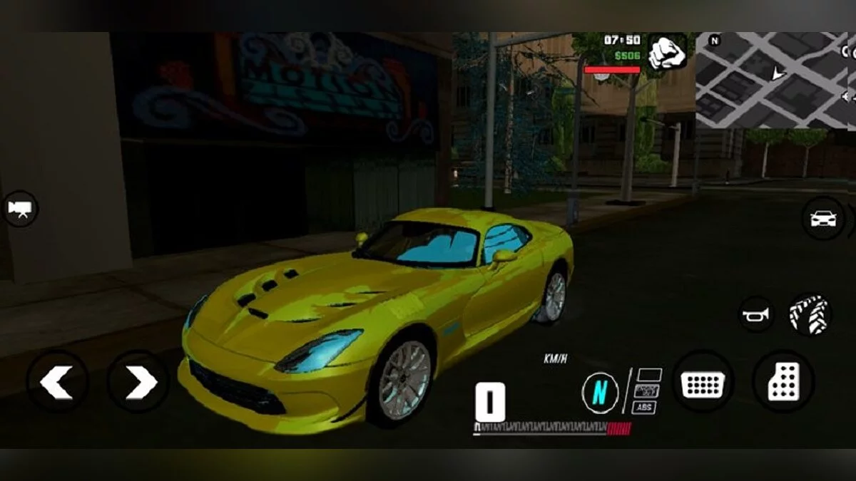 Dodge Viper GTS 2013 (только DFF) / GTA San Andreas (iOS, Android)