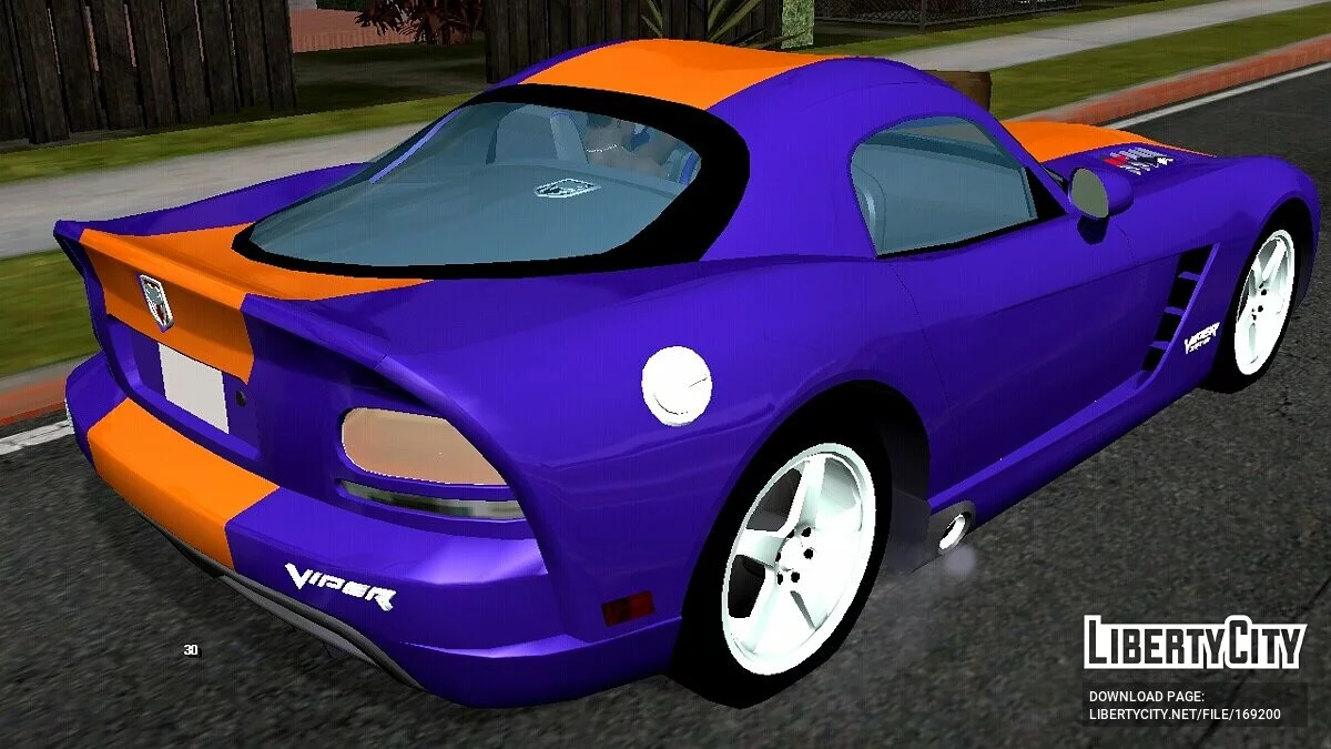 Dodge Viper SRT10 (только DFF) / GTA San Andreas (iOS, Android)