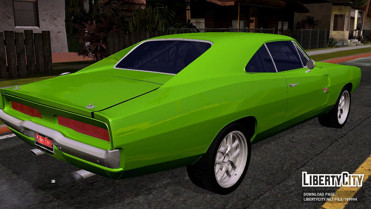 1970 Dodge Charger RT F&F7 (только DFF) / GTA San Andreas (iOS, Android)