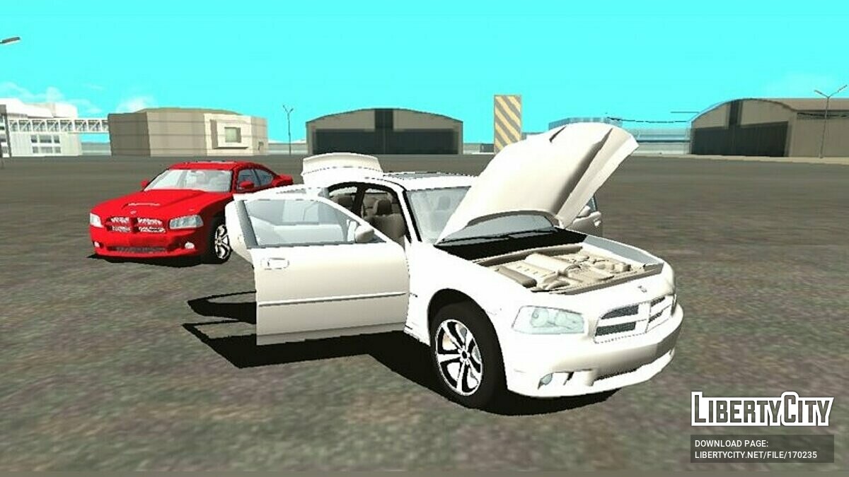 Скачать 2006 Dodge Charger SRT8 (только DFF) для GTA San Andreas (iOS,  Android)