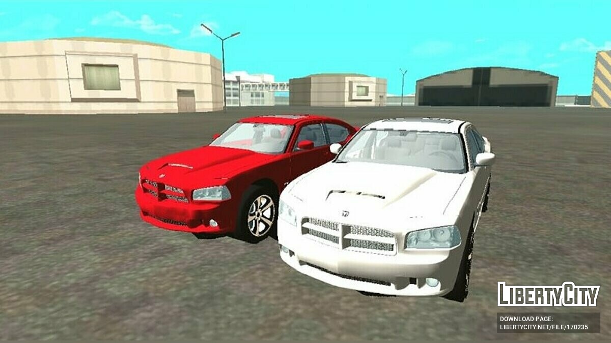 Скачать 2006 Dodge Charger SRT8 (только DFF) для GTA San Andreas (iOS,  Android)