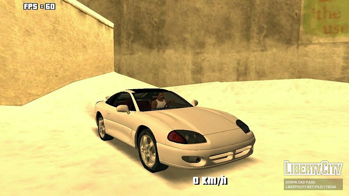 Скачать Dodge Stealth (только DFF) для GTA San Andreas (iOS, Android)