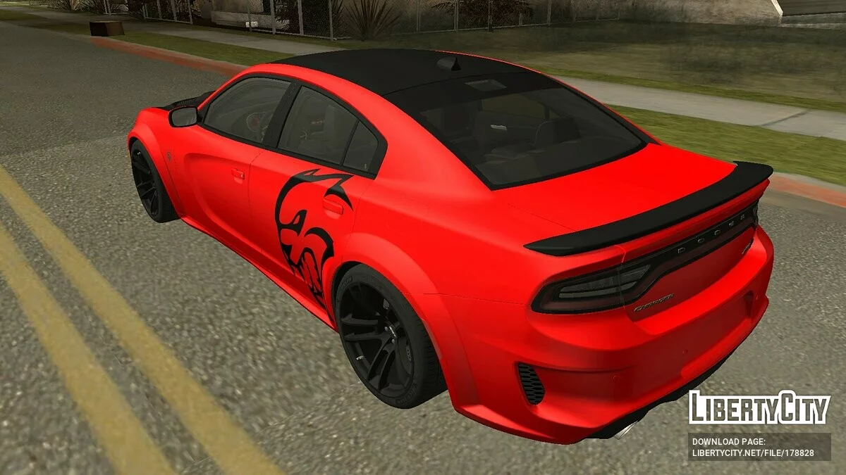 Dodge Charger Hellcat 2020 / GTA San Andreas (iOS, Android)
