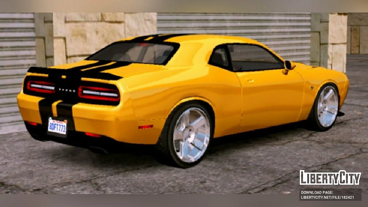2015 Dodge Challenger SRT Hellcat 5 Style / GTA San Andreas (iOS, Android)