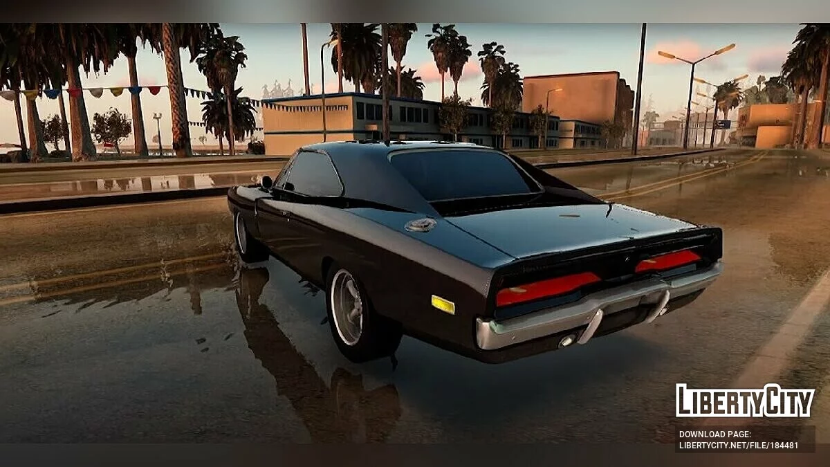Dodge Chager 1970 - Fast and Furious (только DFF) / GTA San Andreas (iOS, Android)