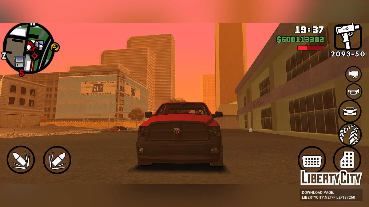 Dodge Ram SLT 2012 / GTA San Andreas (iOS, Android)