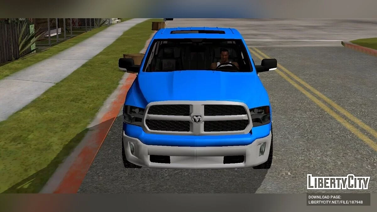 Dodge Ram SLT Quad Cab 2017 / GTA San Andreas (iOS, Android)