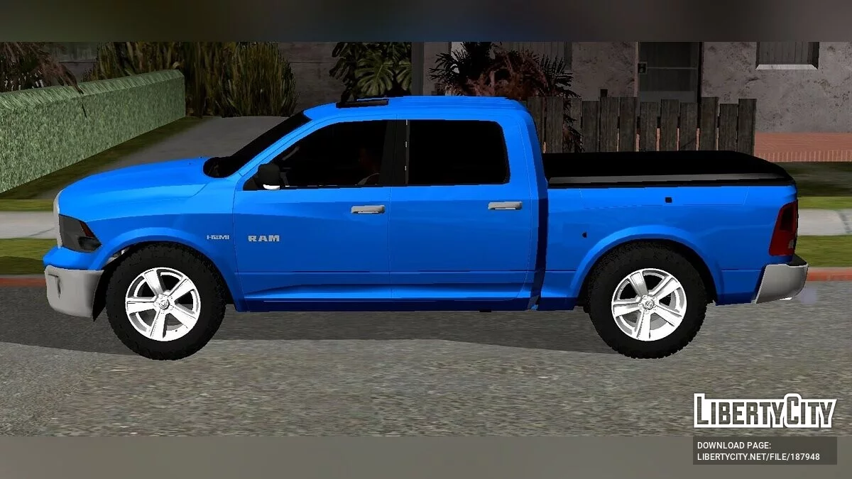 Dodge Ram SLT Quad Cab 2017 / GTA San Andreas (iOS, Android)