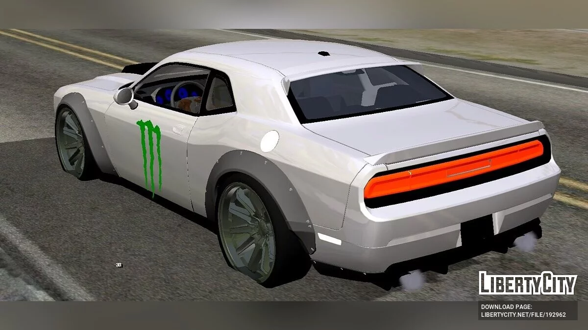 Dodge Challenger Monster Edition (только DFF) / GTA San Andreas (iOS, Android)