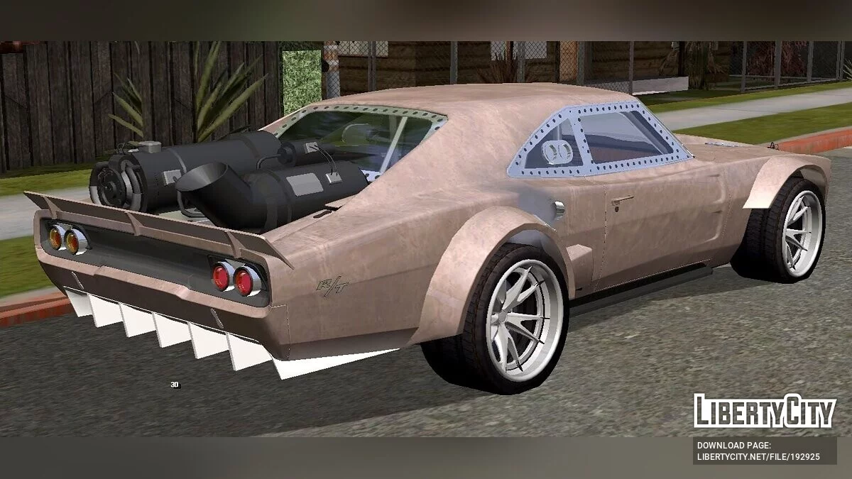 FnF 8 Dodge Ice Charger (только DFF) / GTA San Andreas (iOS, Android)
