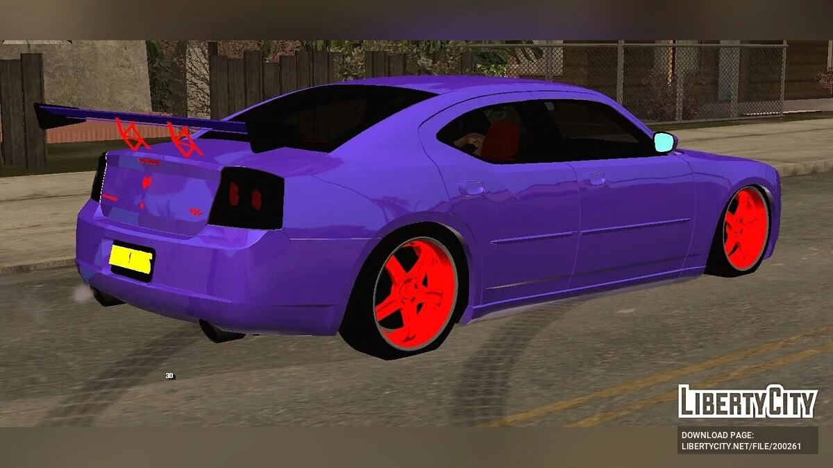 Dodge Charger (только DFF) / GTA San Andreas (iOS, Android)