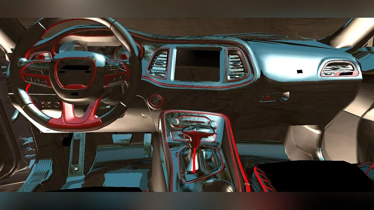 Dodge Challenger (только DFF) / GTA San Andreas (iOS, Android)