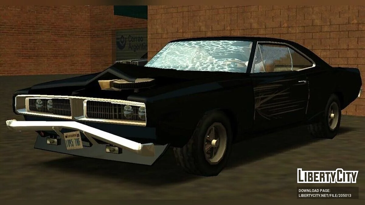 Dodge Charger RT 1970 (lowpoly) / GTA San Andreas (iOS, Android)