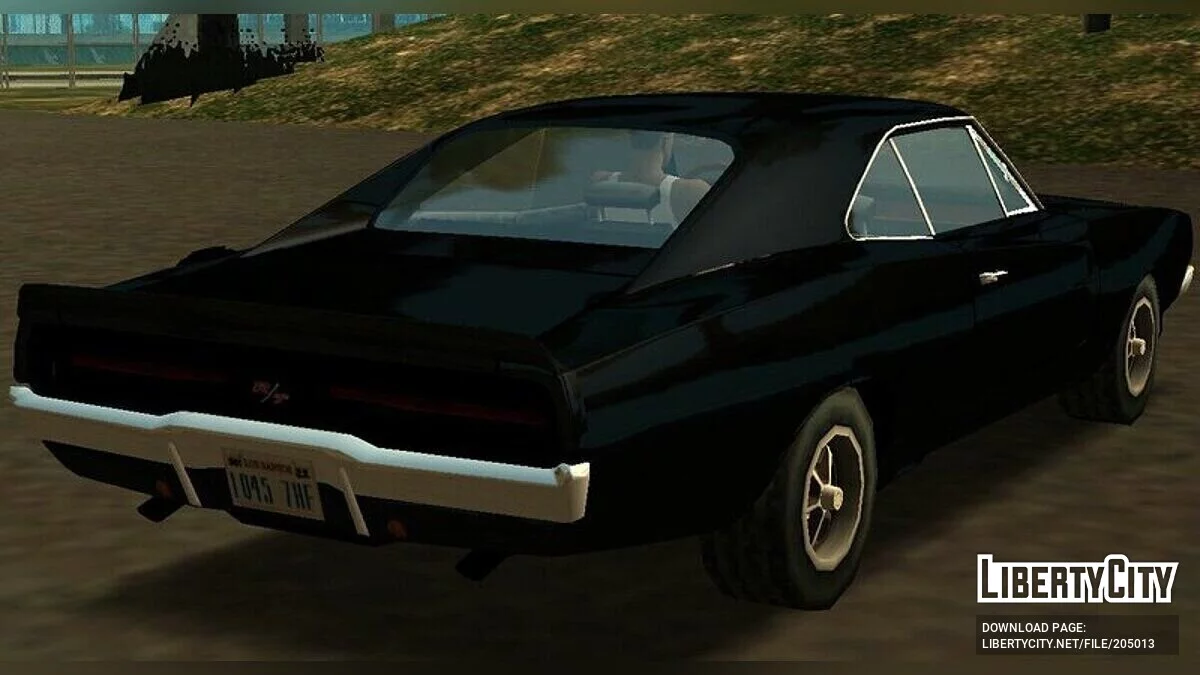 Dodge Charger RT 1970 (lowpoly) / GTA San Andreas (iOS, Android)