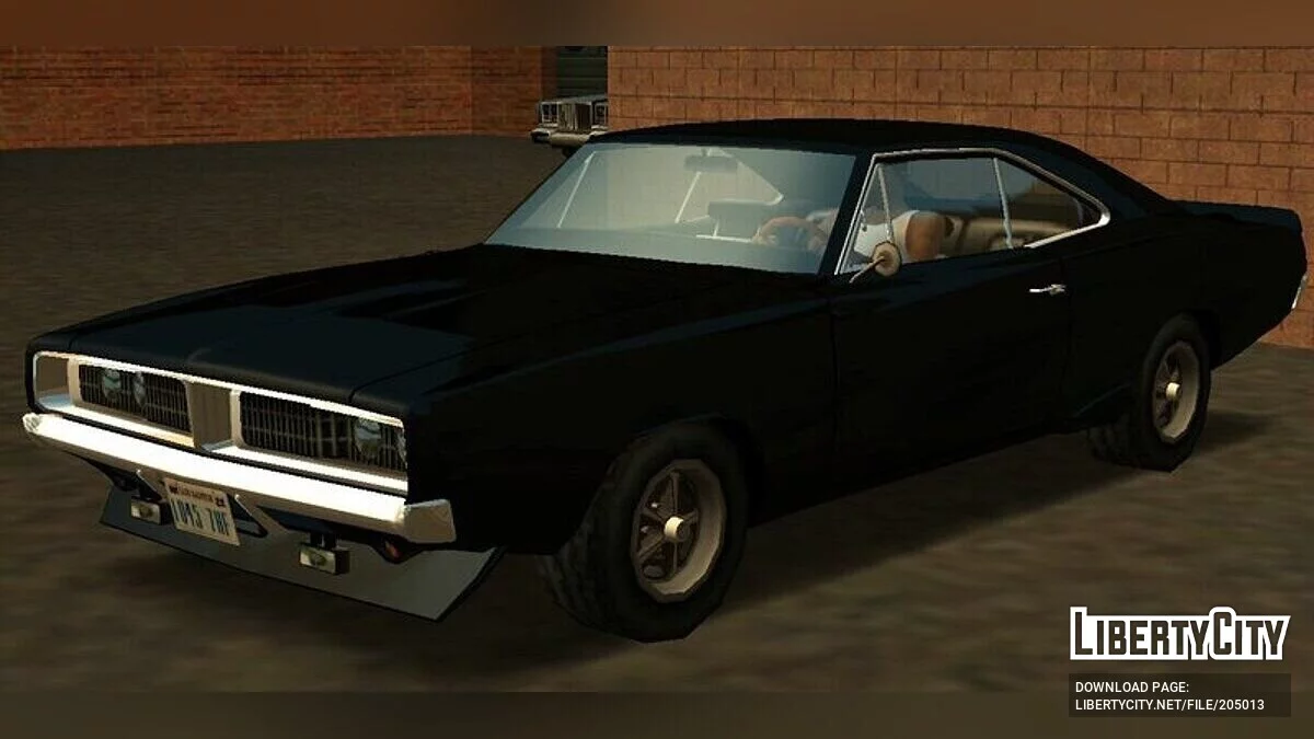 Dodge Charger RT 1970 (lowpoly) / GTA San Andreas (iOS, Android)