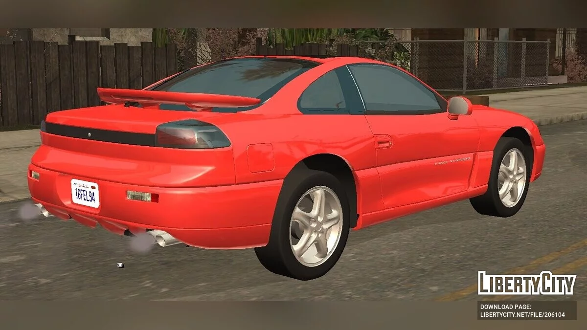 Dodge Stealth RT Twin Turbo '94 (только DFF) / GTA San Andreas (iOS, Android)