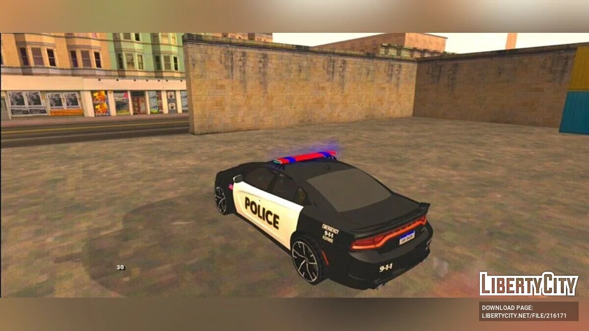 Dodge Charger SRT Hellcat Police Eua / GTA San Andreas (iOS, Android)