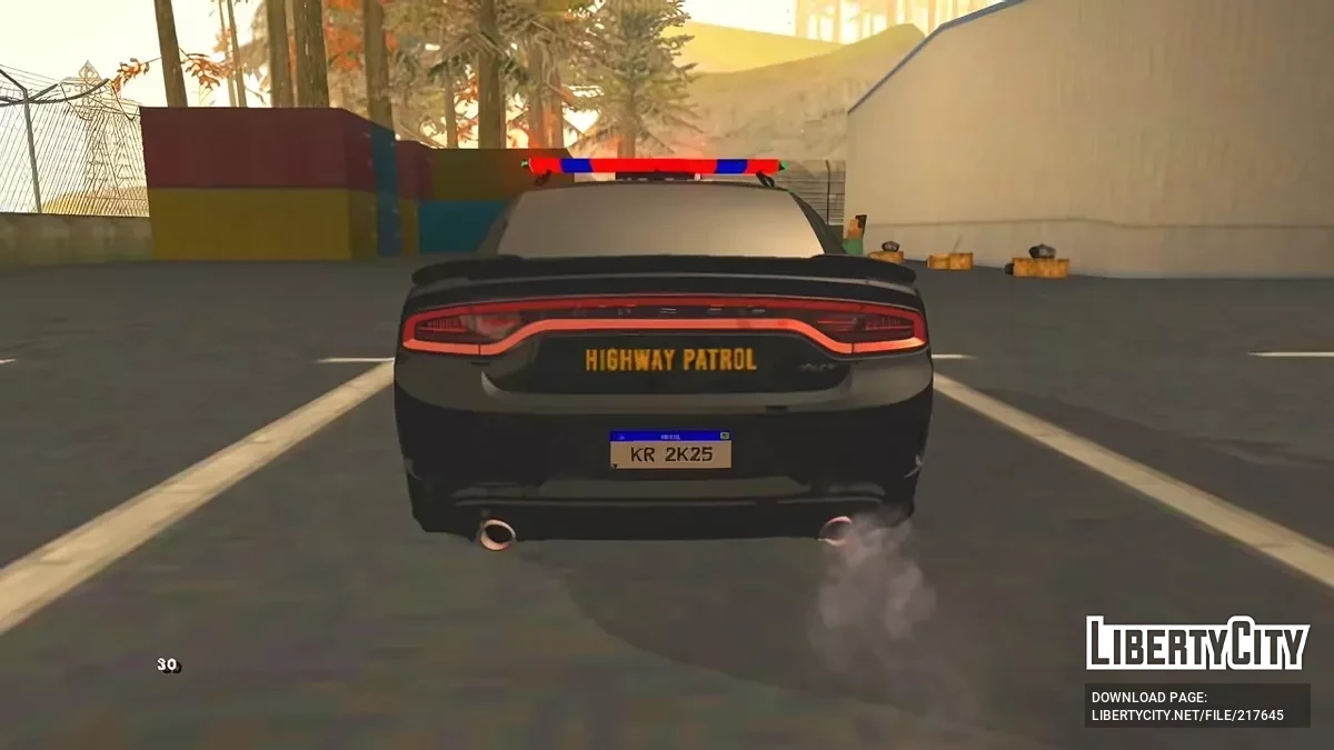 Dodge Charger SRT Hellcat California Highway Patrol / GTA San Andreas (iOS, Android)