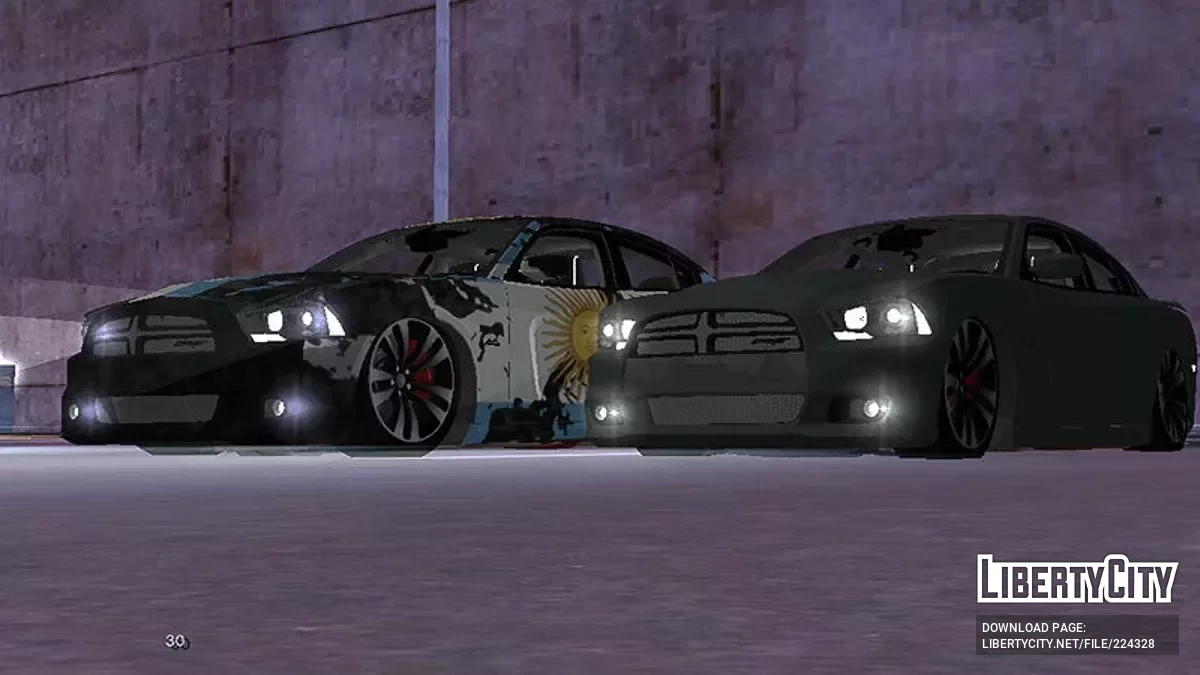 Dodge Charge SRT (Argentina) / GTA San Andreas (iOS, Android)