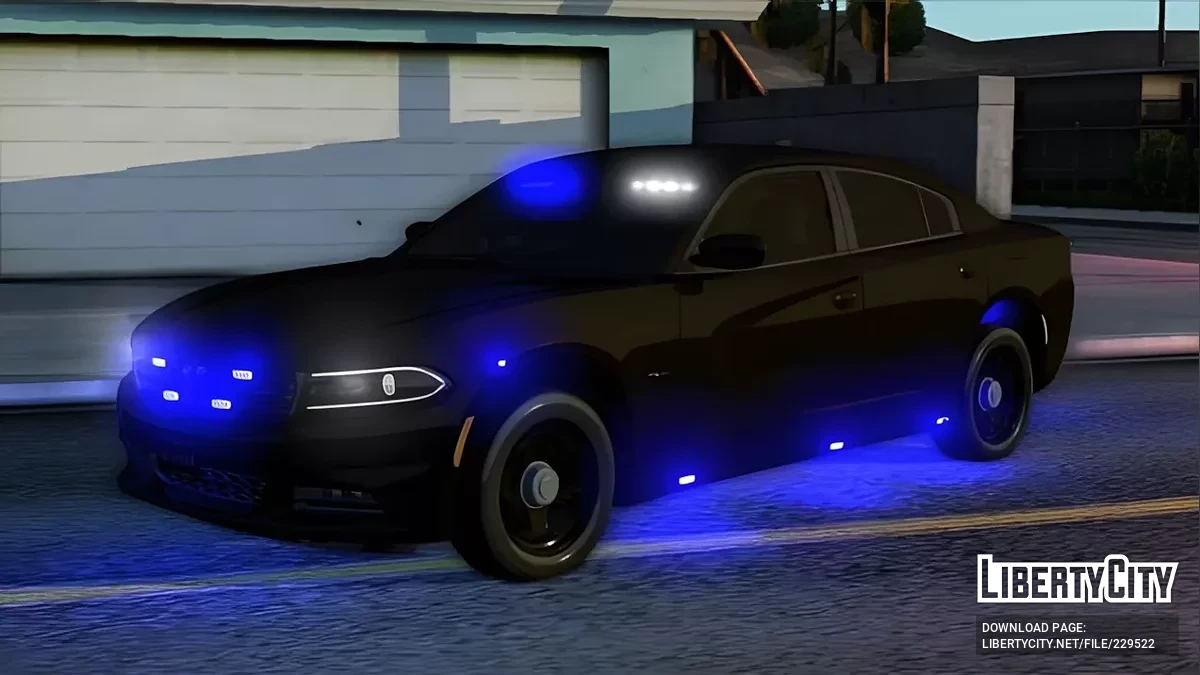 Florida Highway Unmarked Dodge Charger / GTA San Andreas (iOS, Android)