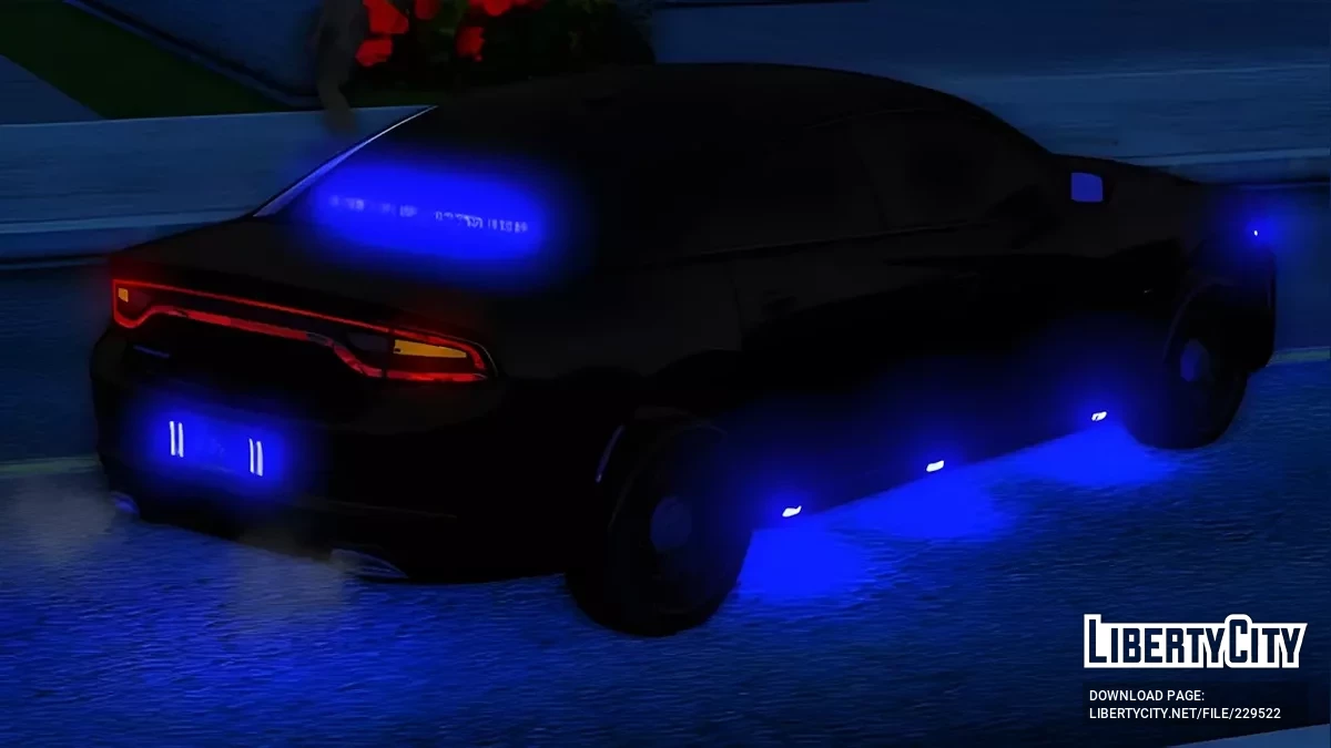 Florida Highway Unmarked Dodge Charger / GTA San Andreas (iOS, Android)