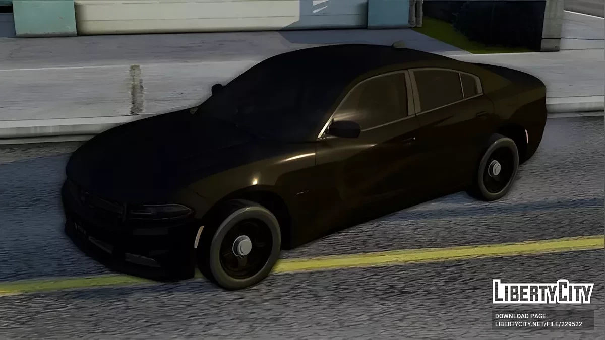 Florida Highway Unmarked Dodge Charger / GTA San Andreas (iOS, Android)