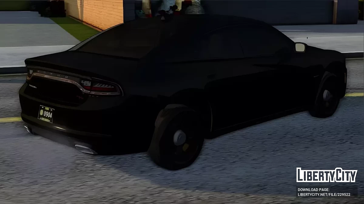Florida Highway Unmarked Dodge Charger / GTA San Andreas (iOS, Android)