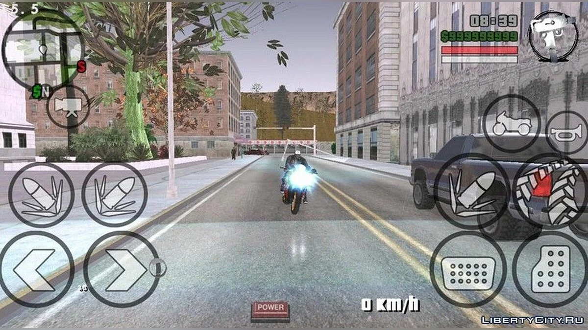 Дорожные отражения / GTA San Andreas (iOS, Android)