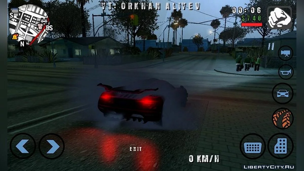 Очень реалистичная графика / GTA San Andreas (iOS, Android)