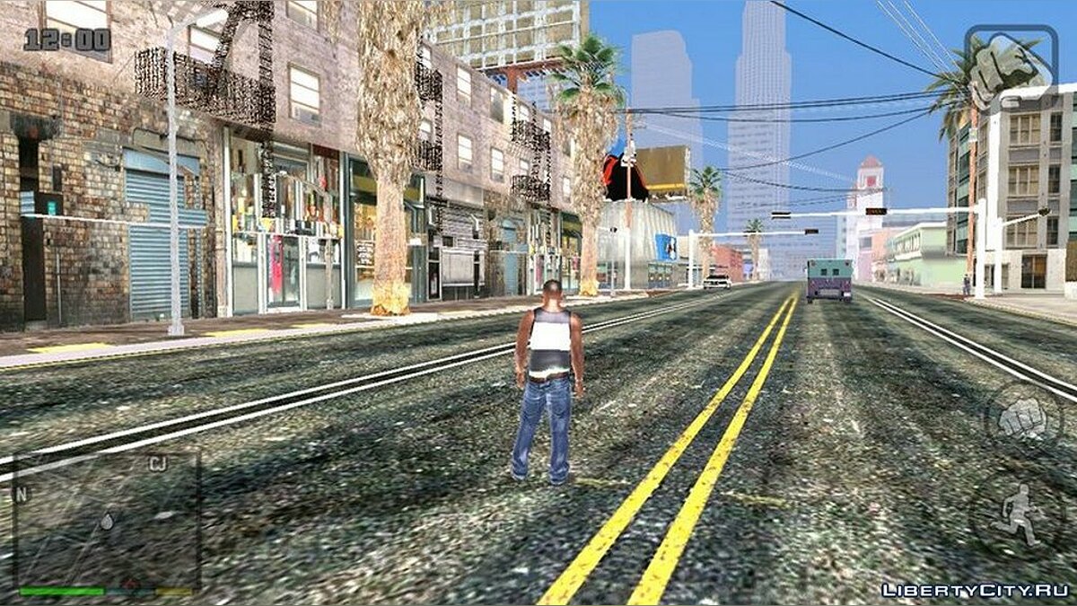 HD графика для GTA San Andreas (iOS, Android) - Картинка #1