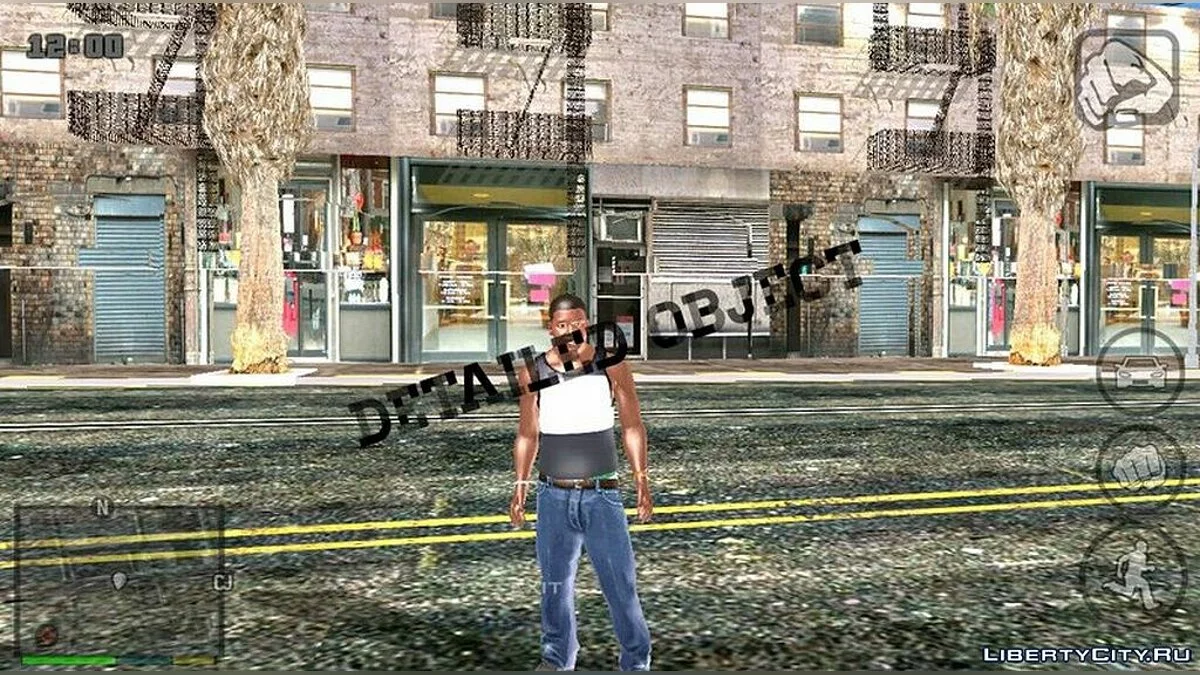 HD графика / GTA San Andreas (iOS, Android)