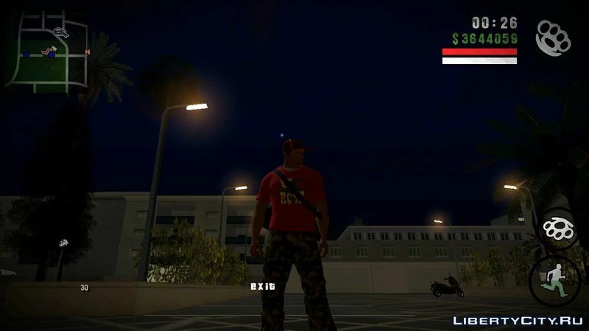 Next-Gen облака + HD временной цикл / GTA San Andreas (iOS, Android)