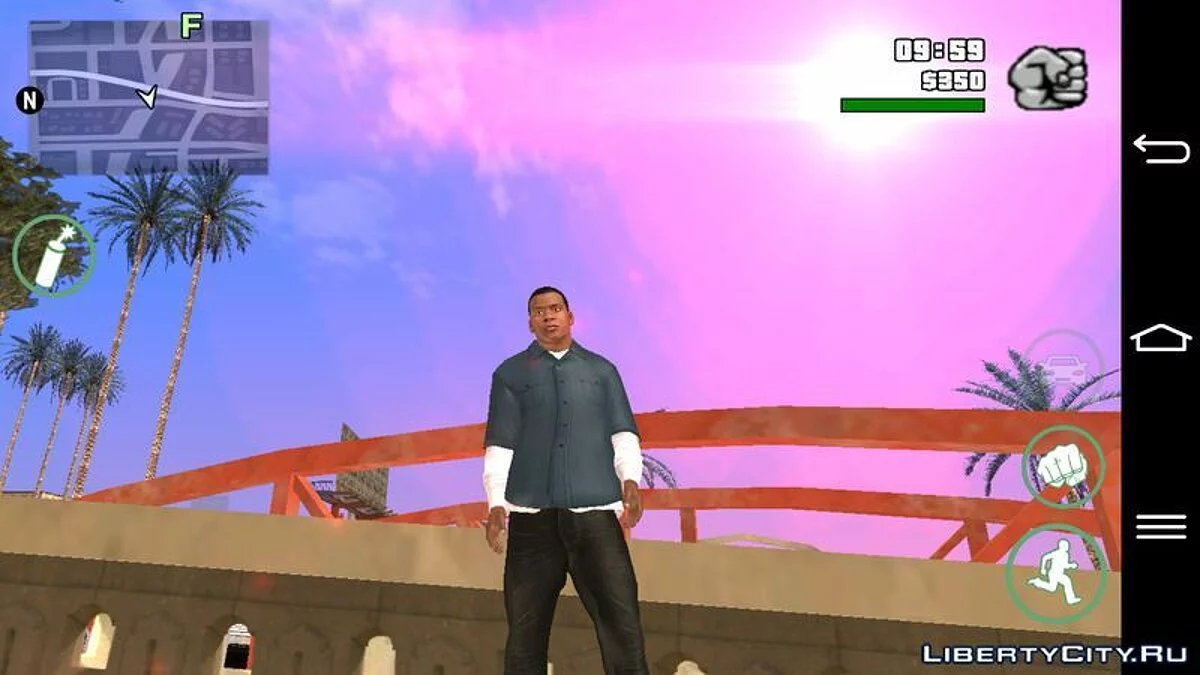 Оптимизация графики / GTA San Andreas (iOS, Android)