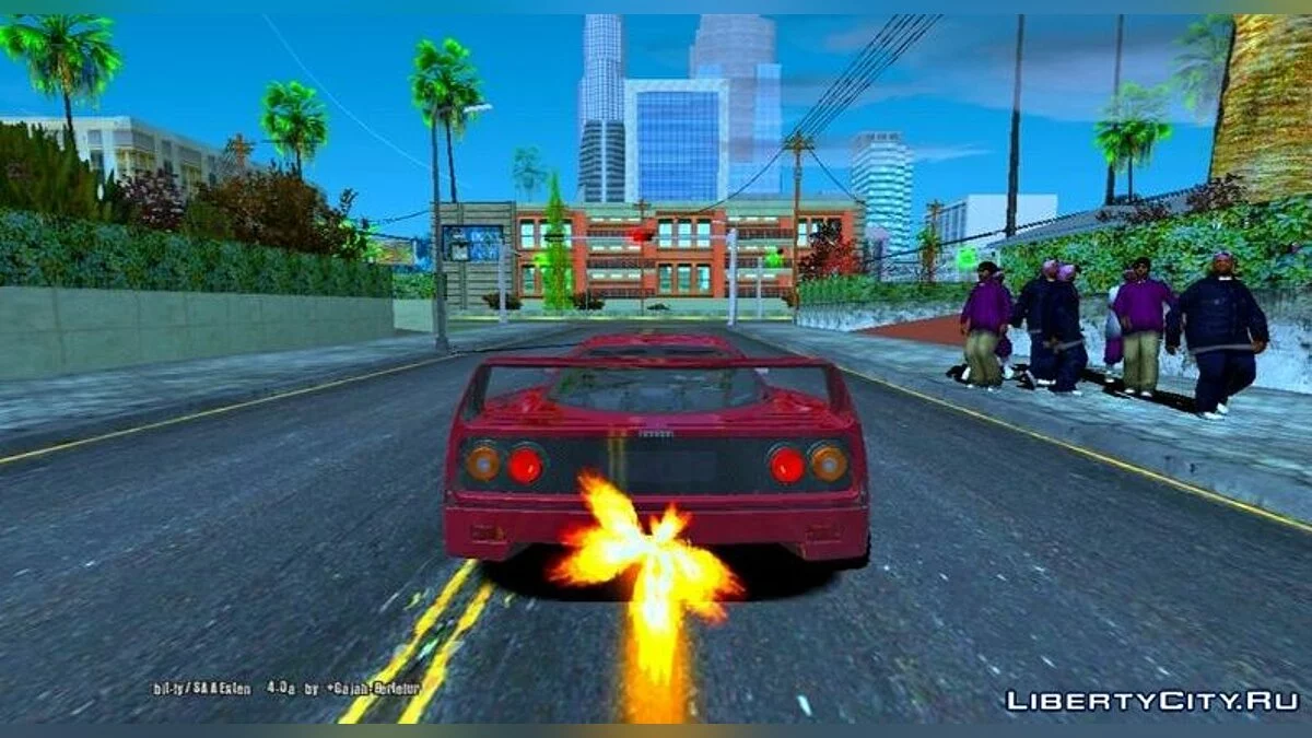 SA_XEnhancer - Реалистичная атмосфера / GTA San Andreas (iOS, Android)