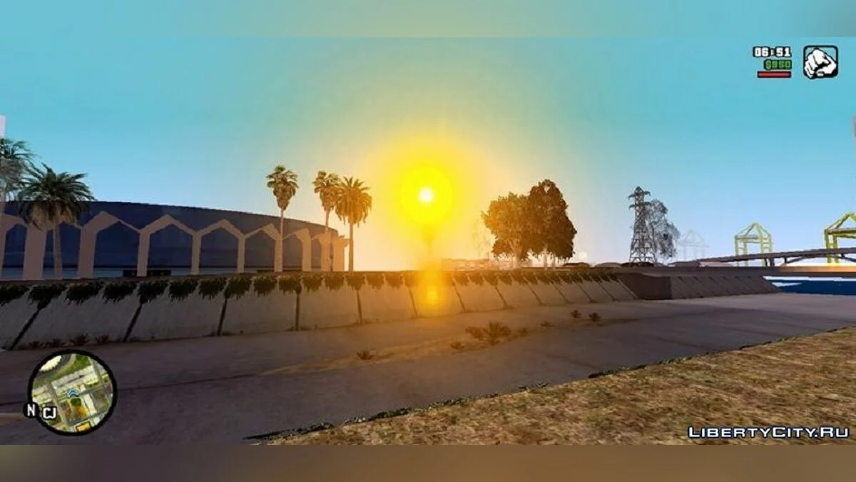 Новые блики солнца DirectX / GTA San Andreas (iOS, Android)