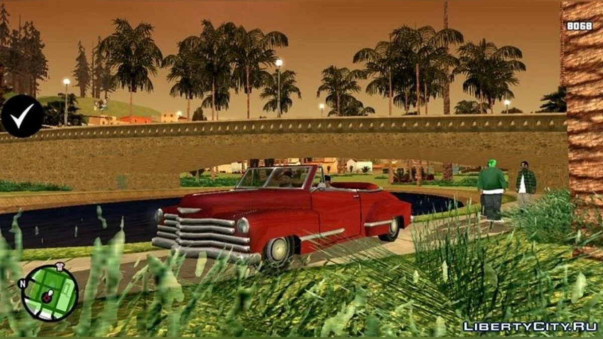 Улучшенная графика и тени (Бета) / GTA San Andreas (iOS, Android)