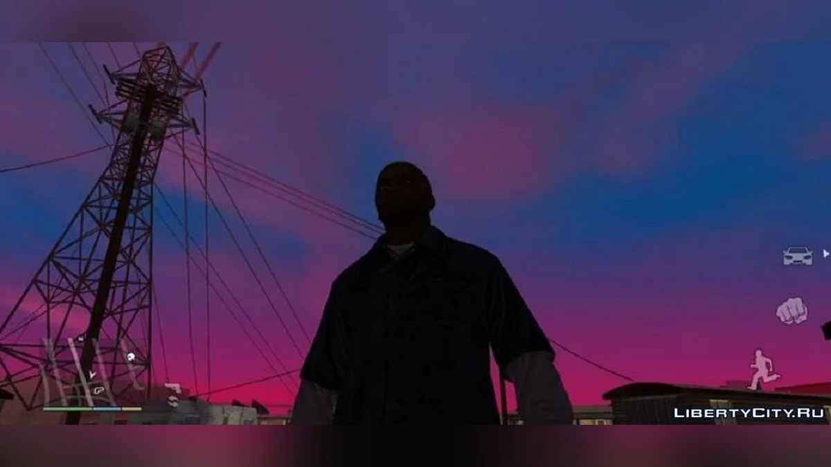 Графика для слабых устройств в стиле GTA 5 / GTA San Andreas (iOS, Android)