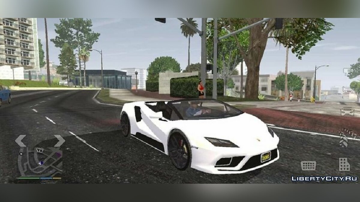 Графика для слабых устройств в стиле GTA 5 для GTA San Andreas (iOS, Android) - Картинка #1