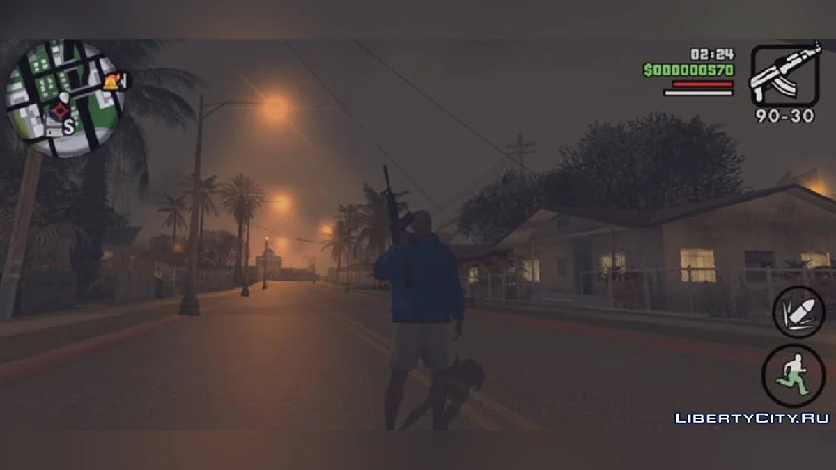 Графика в стиле Definitive Edition / GTA San Andreas (iOS, Android)