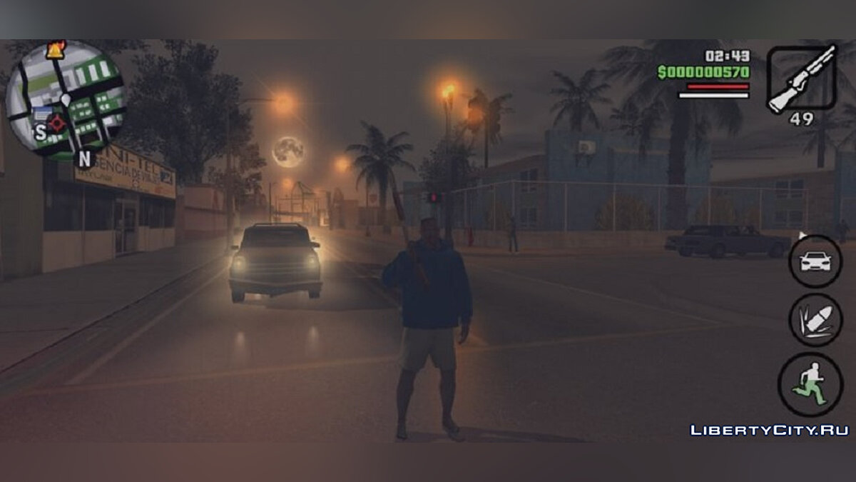 Definitive Edition style graphics for GTA San Andreas (iOS, Android) - Картинка #2